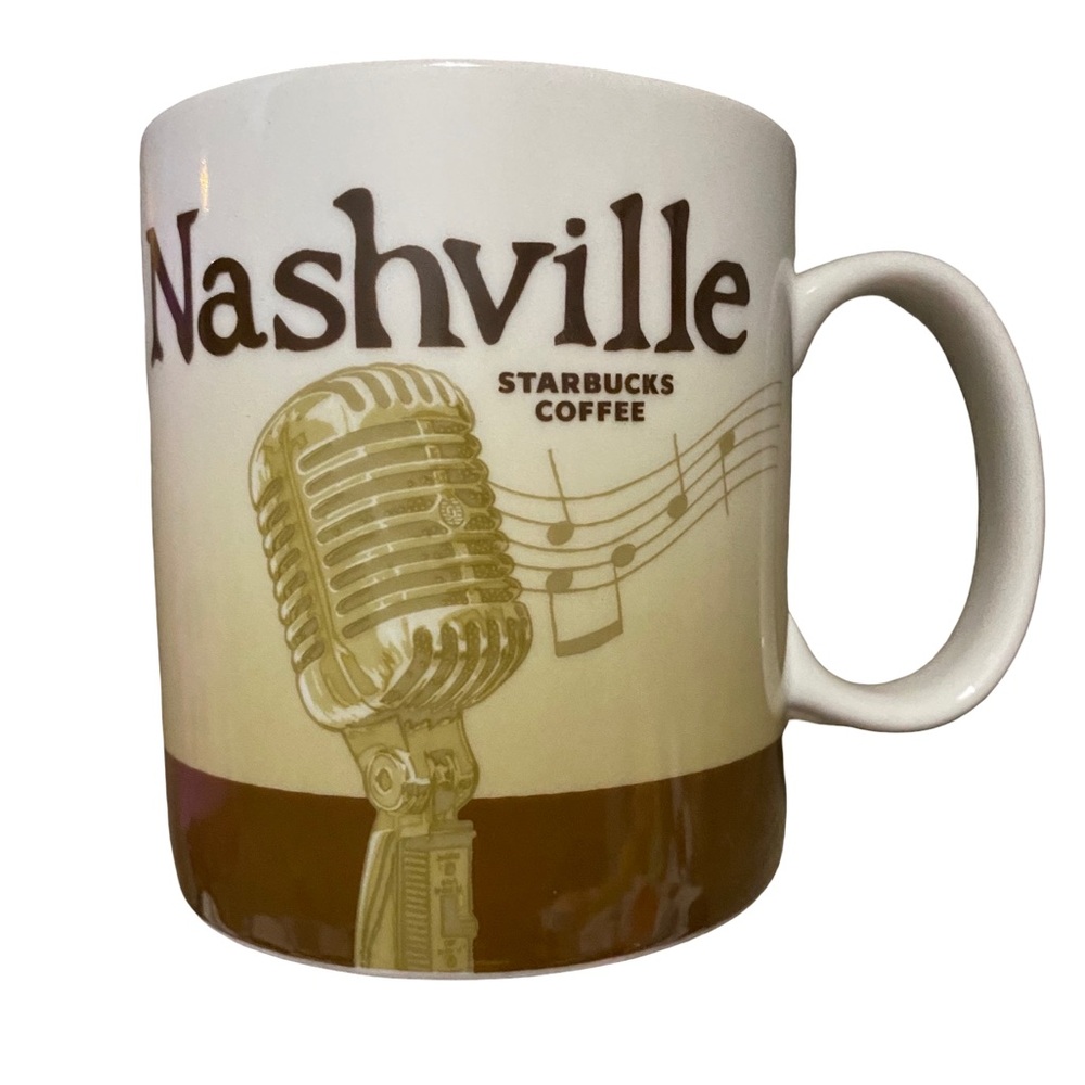 Starbucks Nashville Global Icon Series “Music City” 16 Oz. Coffee‎ Mug
